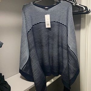 Women’s New Directions Poncho Sweater Styled Top